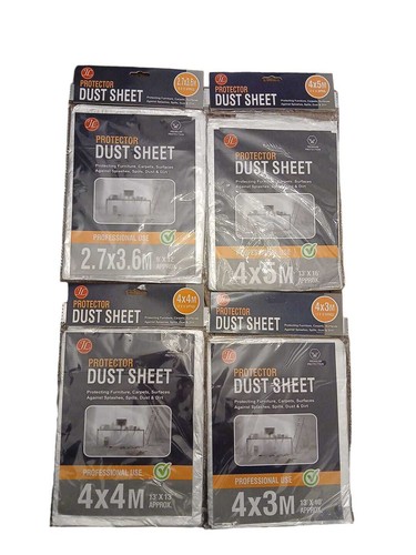 Polythene dust sheet - sheet, diy