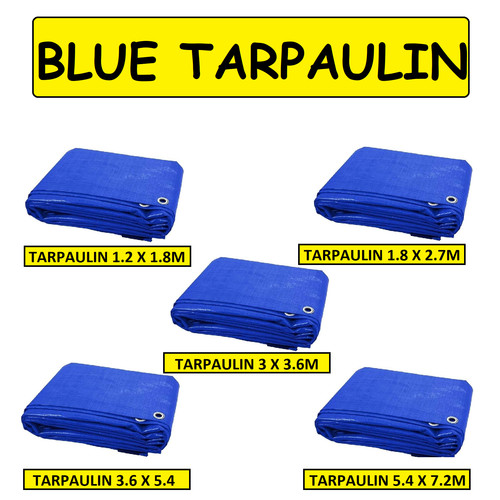 Blue tarpaulin multipurpose - blue,