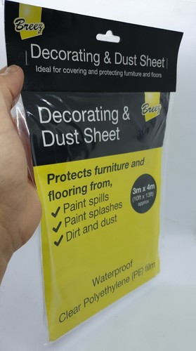 Decorating dust sheet - decorating,