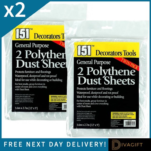 Dust sheets heavy - dust, large
