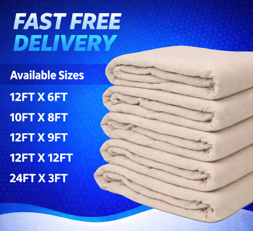 Cotton dust sheets - dust,