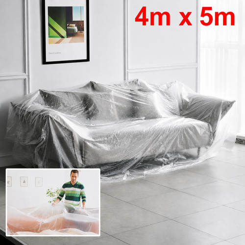 Polythene dust sheet - dust,