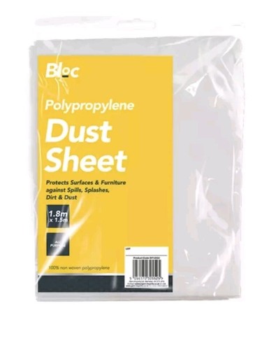 Dust sheet painting - dust,