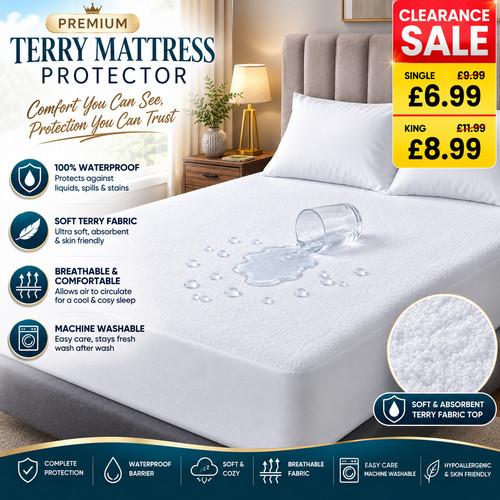 Waterproof terry towel - waterproof,